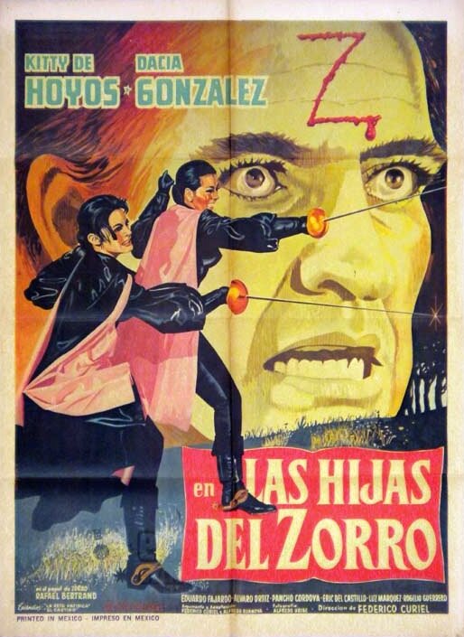 Дочери Зорро (1964) постер