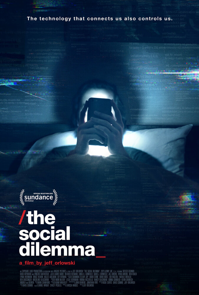 Социальная дилемма (2020) постер