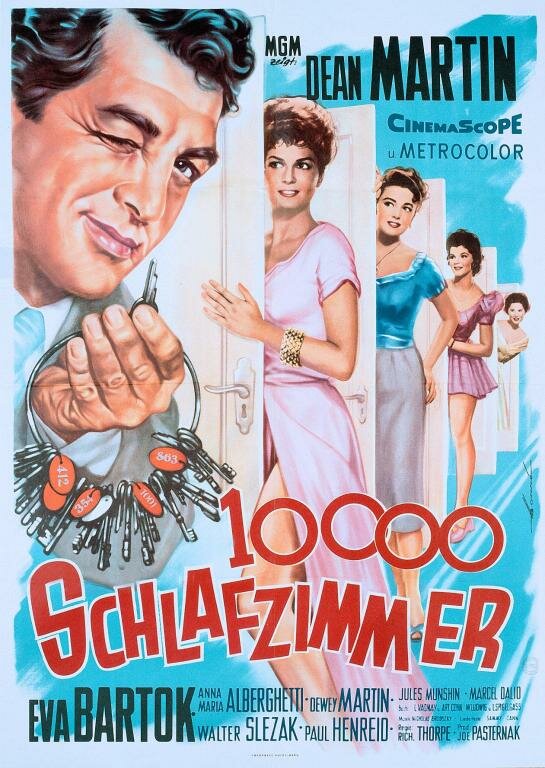 Десять тысяч спален (1957) постер