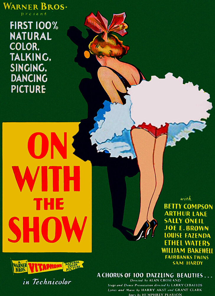 На шоу! (1929) постер