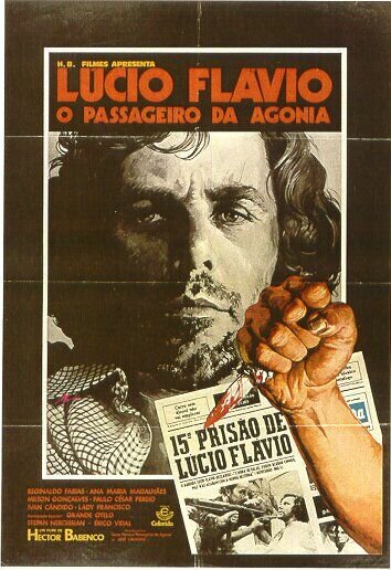 Лусиу Флавиу, агонизирующий пассажир (1977) постер