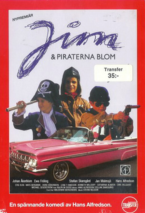 Джим и пираты (1987) постер